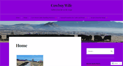 Desktop Screenshot of cowboywife.net